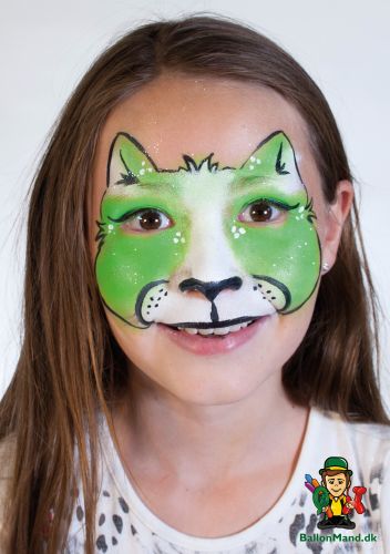 Ansigtsmaling af kat